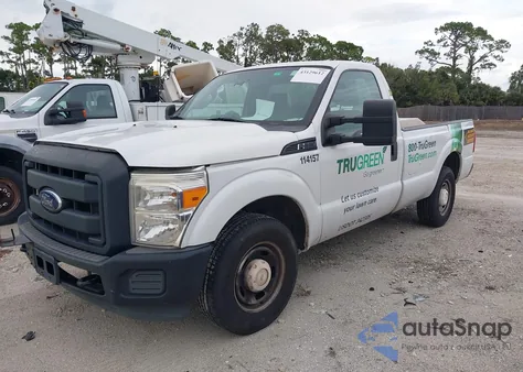 2013 Ford F-350 Xl из США, поврежденный, VIN 1FTBF3A69DEB37961